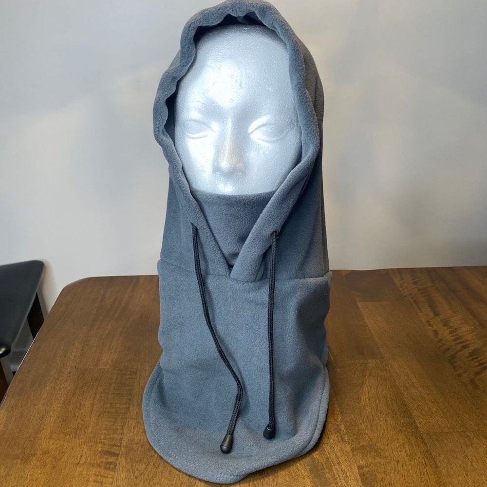 23. Grey Face Mask for Men Winter Hat Winter Mask Mens Balaclava Face Mask